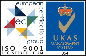 Logo di certificazione UKAS Iso 9001